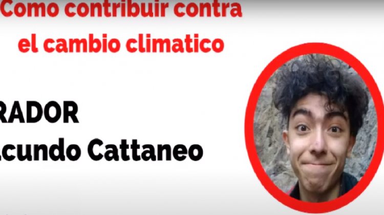 “Cómo contribuir contra el cambio climático” – Facundo Cattaneo – Clubes TEDed 2020